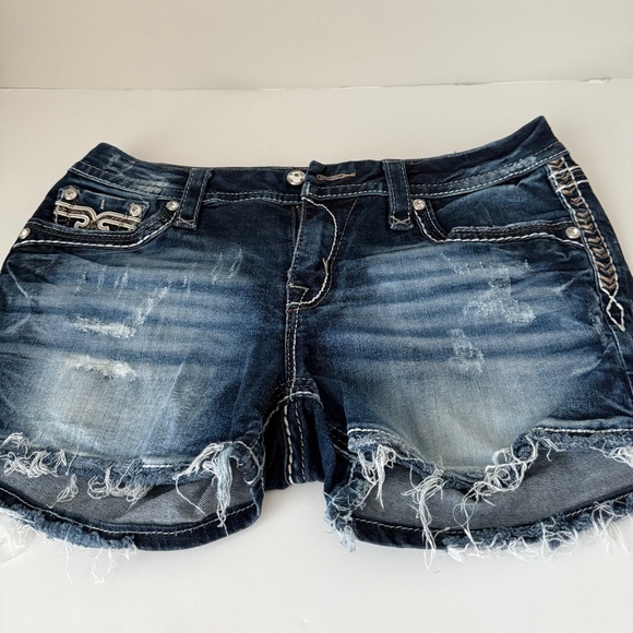 Rock Revival Linneti Denim Shorts - Size 29 - Picture 3 of 4